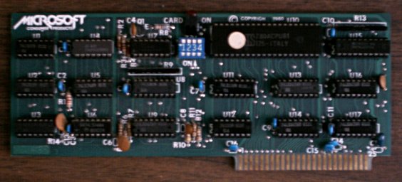 Microsoft CP/M card for Apple II